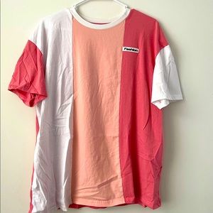 MENS LARGE TRI COLOR T SHIRT